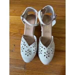 Maypol‎ Espadrille Canvas Wedges Size 9/40